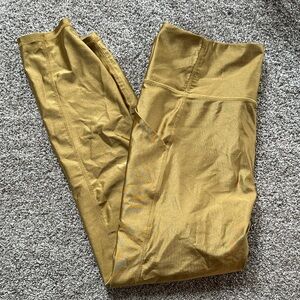 Fabletics Gold Leggings